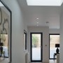 Clapham Flat | Entrance Hall with skylight | Interior Designers